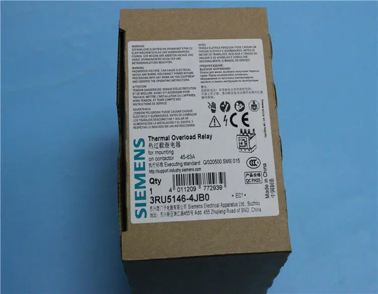 1pc      Siemens  3RU5146-4JB0  45-63A  Thermal relay   free shipping