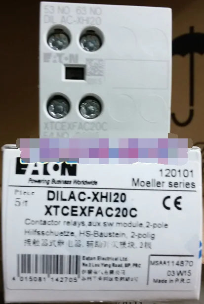 1PC  NEW   EATON  MOELLER  DILAC-XHI20   free shipping