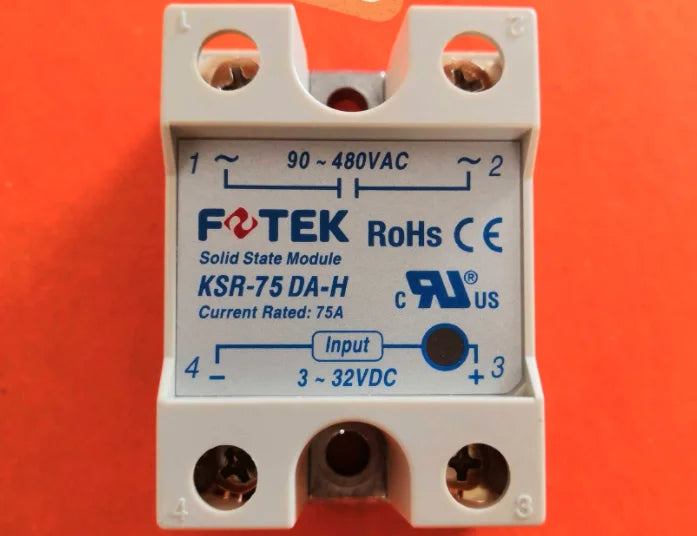1pc FOTEK KSR-75DA-H Solid state relay free shipping
