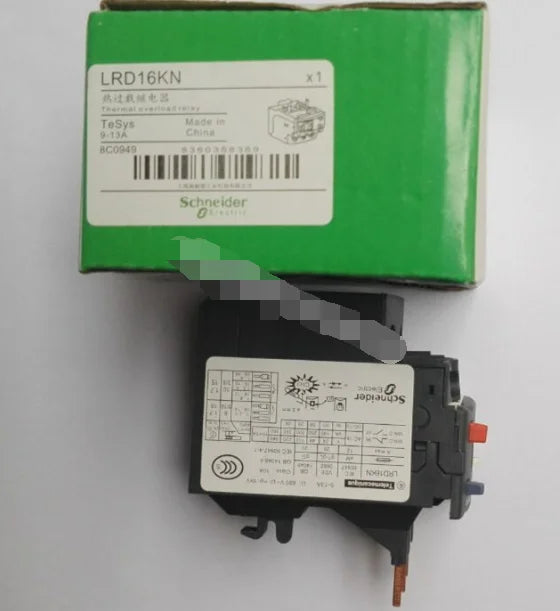 New Schneider LRD16KN 9-13A Thermal overload relay free shipping