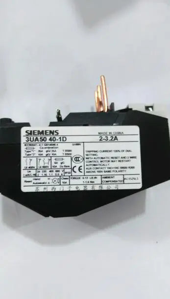 3UA5040-1D 2-3.2A 3UA50 40-1D New SIEMENS Thermal Overload Relay free shipping