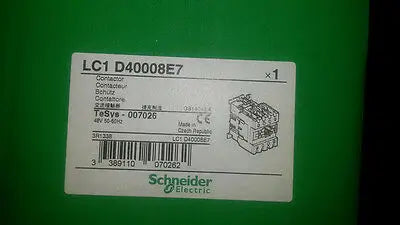 New in box Schneider LC1D40008E7