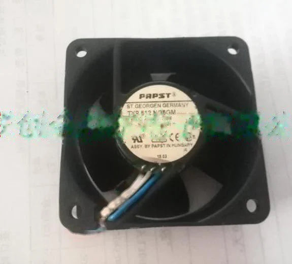 1pc new fan 612N/36GM 12V 110MA 1.3W ebmpapst 60*60*25MM freeship