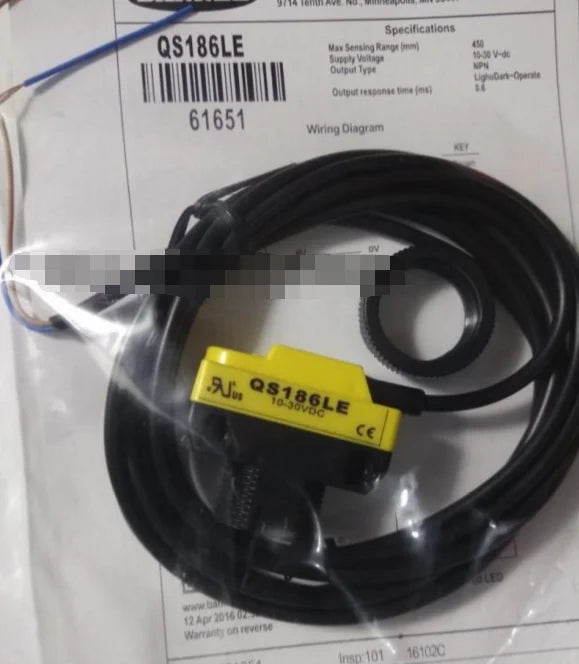QS186LE 1PC New BANNER Photoelectric Switch free ship