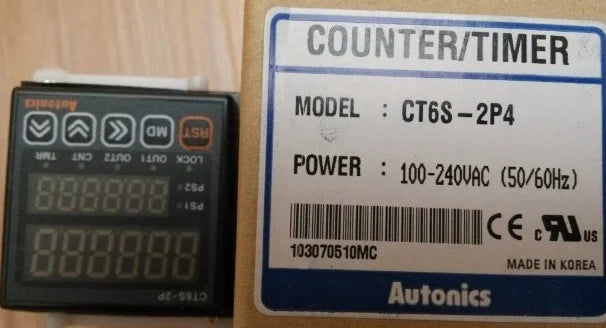 CT6S-2P4 CT6S2P4 1pcs New Autonics counter free shipping