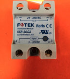 1pc FOTEK KSR-25DA Solid state relay free shipping