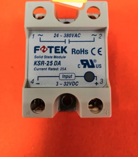 1pc FOTEK KSR-25DA Solid state relay free shipping