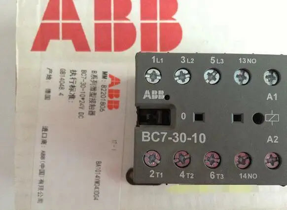 BC7-30-10 24V 1PC New ABB auxiliary contacts free shipping