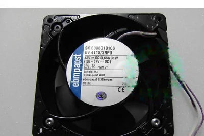1pc fan new DV4118/2NPU 48V DV4118/NPU 22W ebmpapst 12038 PWM