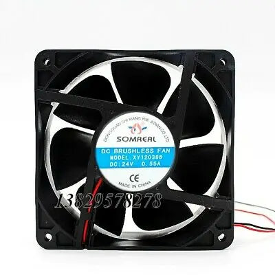 1pc new SOMREAL DC24V 0.55A XY12038B 12CM