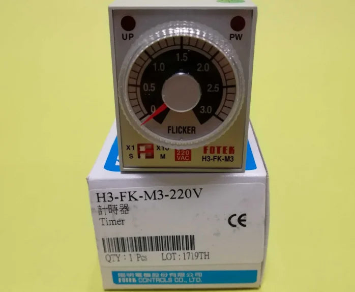 1pc FOTEK H3-FK-M3-220V Time relay free shipping