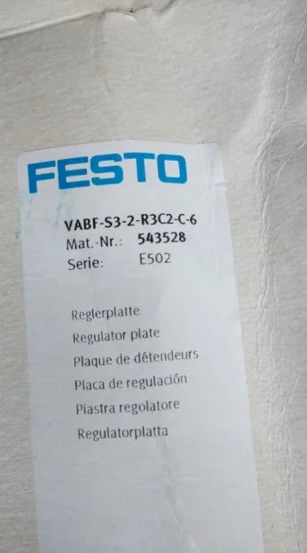 New  FESTO solenoid  valve  VABF-S3-2-R3C2-C-6  543528  free shipping