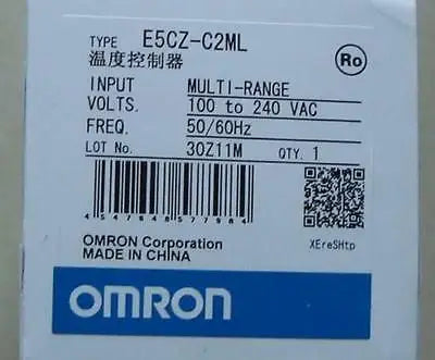 New IN BOX Omron E5CZ-C2ML 100-240VAC