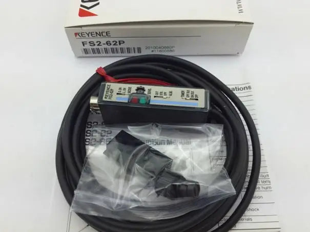 1PC New Keyence Fiber Optic Sensor Amplifier FS2-62P FS2 62P free shipping