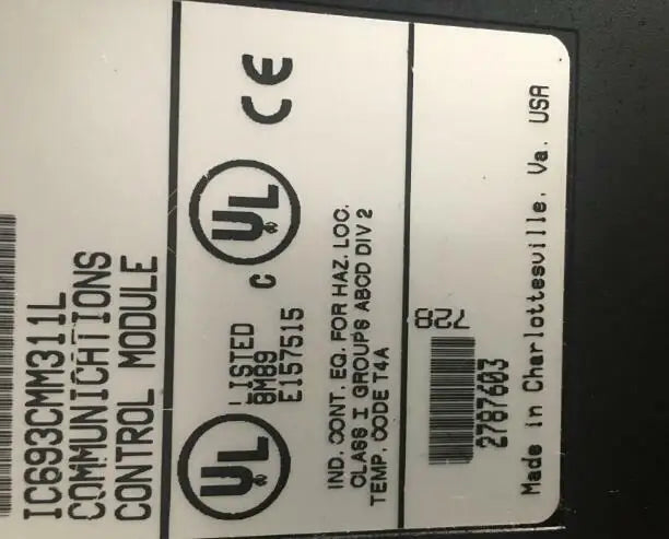 1PC new in box GE  IC693CMM311L