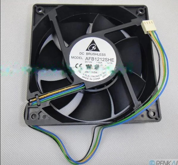 1pc new fan AFB1212SHE DC12V 1.60A 120*120*38MM PWM freeship