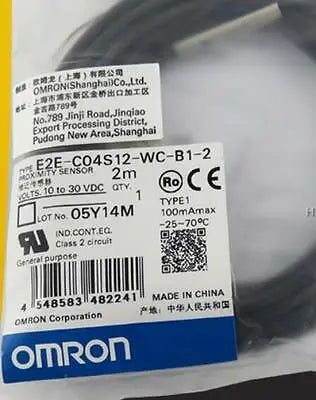 E2E-C04S12-WC-B1-2 NEW OMRON sensor free shipping