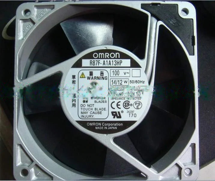 1pc new fan R87F-A1A13HP OMRON 100V 120*120*25 freeship