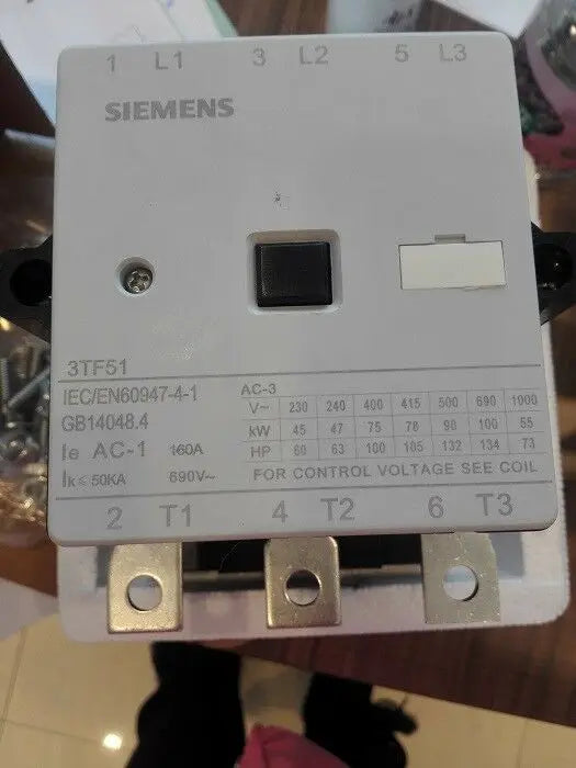 1pc      Siemens  3TF5122-0XM0  3TF5122-0X   contactor   free shipping