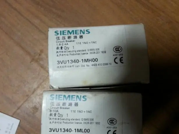 3VU1340-1MH00 3VU13 40-1MH00 1.6-2.4A New Siemens Circuit Breaker free shipping