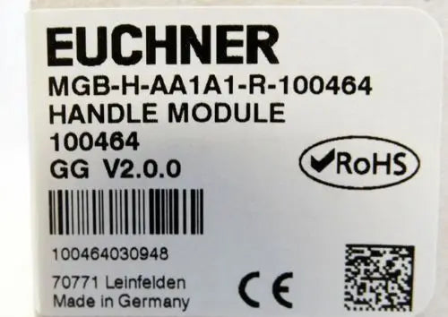 New Euchner MGB-H-AA1A1-R-100464 Safety switch free shipping
