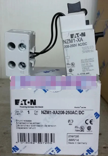 1PC NEW EATON MOELLER NZM1-XA208-250AC/DC free shipping