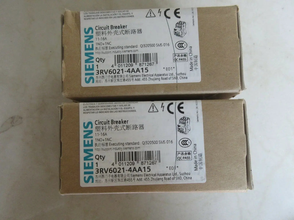 1pc      Siemens  3RV6021-4AA15   11-16A   circuit  breaker  free shipping