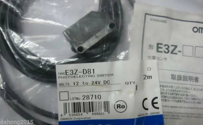 New In Bag OMRON E3Z-D81