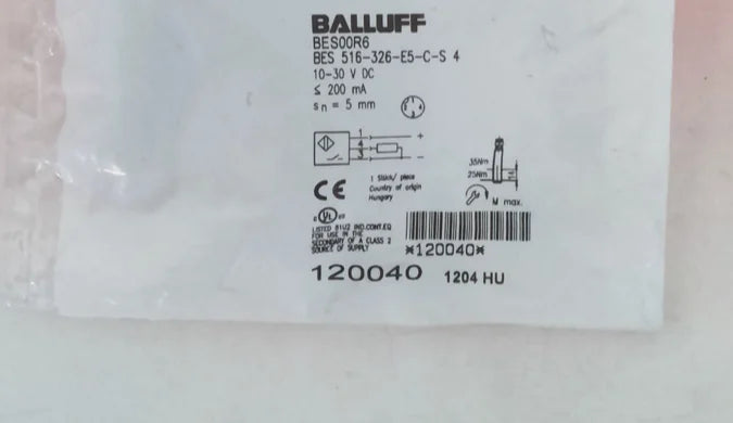 BES 516-326-E5-C-S4 1PC NEW BALLUFF Proximity Sensor free ship