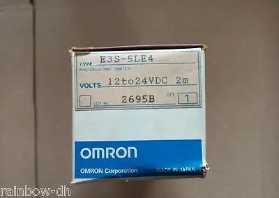 New Omron photoelectric switch E3S-5LE4