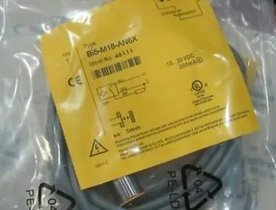 New In Box Turck Proximity Sensor Bi5-M18-AN6X