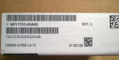 New in box Siemens C98043-A7002-L1/6RY1703-0DA01