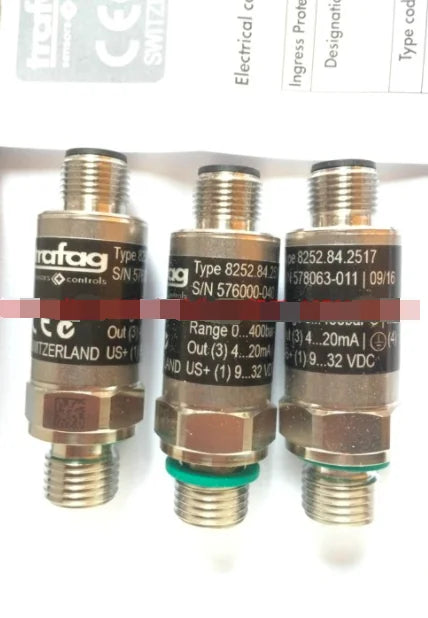 1PC NEW TRAFAG 8252.84.2517 0-400BAR-G 4-20mA free shipping