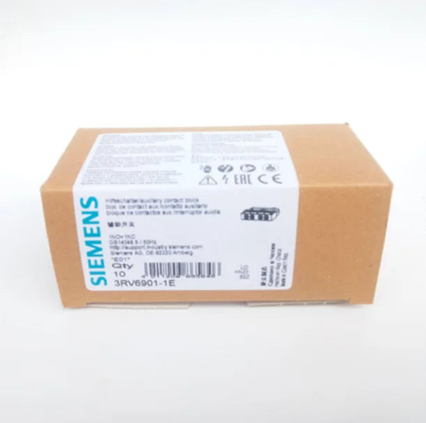 1pc      Siemens   3RV6901-1E  1NO+1NC  Auxiliary  switch  free shipping