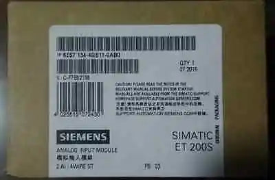 6ES7 134-4GB11-0AB0 6ES7134-4GB11-0AB0 New Siemens PLC Analog Input Module