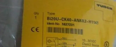 New Turck Proximity Sensor Bi20U-CK40-AN6X2-H1141