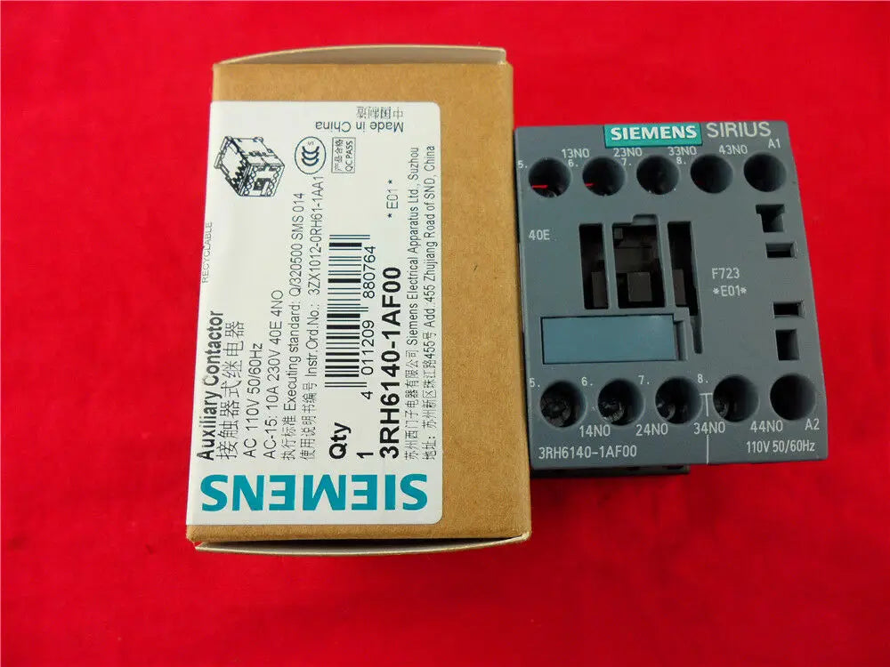 1pc     Siemens  3RH6140-1AF00   Intermediate relay  free shipping