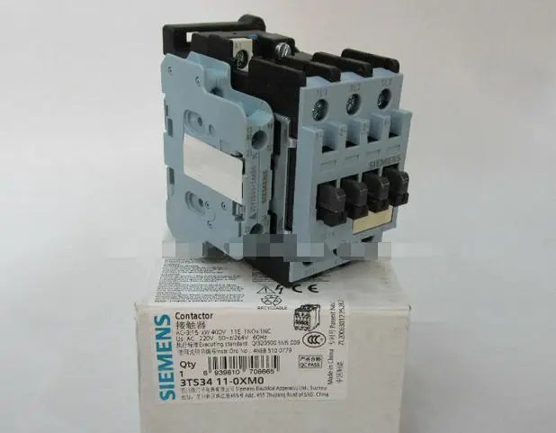 3TS3411-0XM0 3TS34 11-0XM0 220VAC New Siemens Contactor free shipping