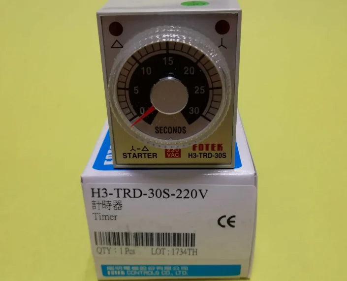 1pc FOTEK H3-TRD-30S-220V Time relay free shipping