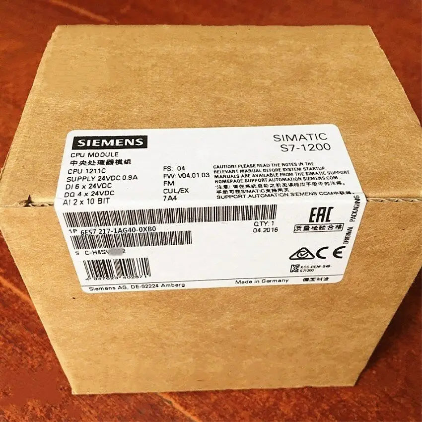 6ES7 217-1AG40-0XB0 6ES7217-1AG40-0XB0 Siemens NEW