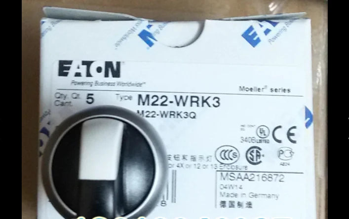 1PC NEW EATON MOELLER M22-WRK3 free shipping