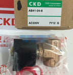 1PC  NEW   CKD   AB41-04-8-AC220V   AB41-04-8   AC220V  free  shipping