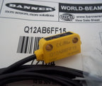 Q12AB6FF15 1PC New BANNER Photoelectric Sensor free shipping