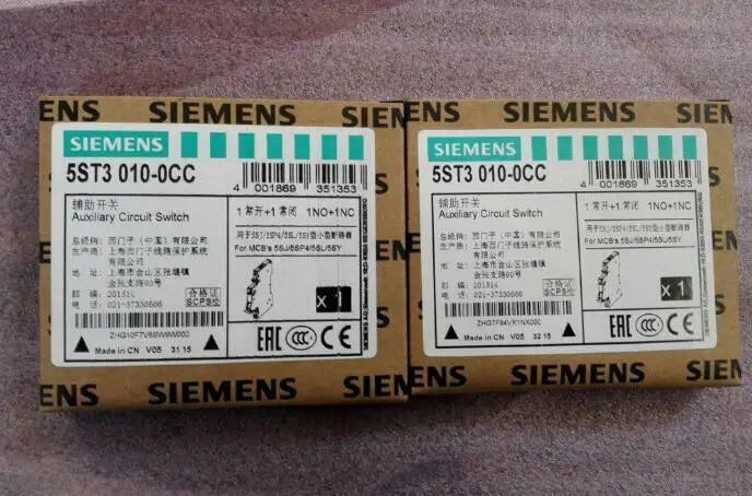 1PC New in box SIEMENS 5ST3010-0CC 5ST30100CC