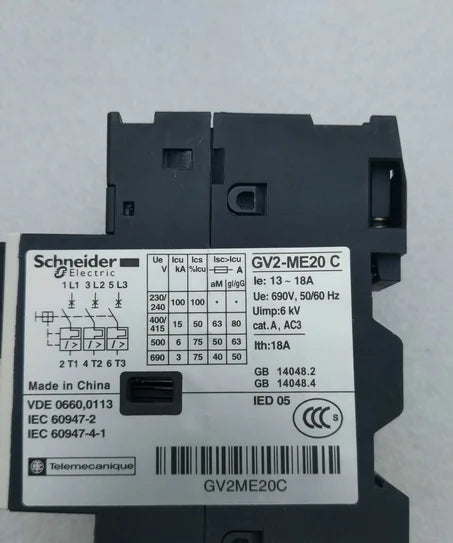 GV2-ME20C GV2ME20C 1PC NEW Schneider