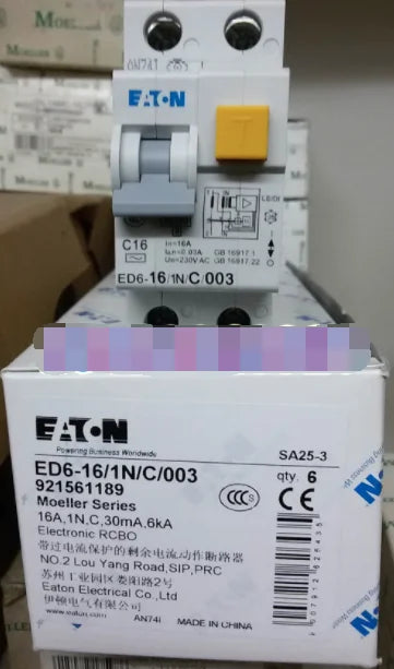 1PC NEW EATON MOELLER ED6-16/1N/C/003 free shipping