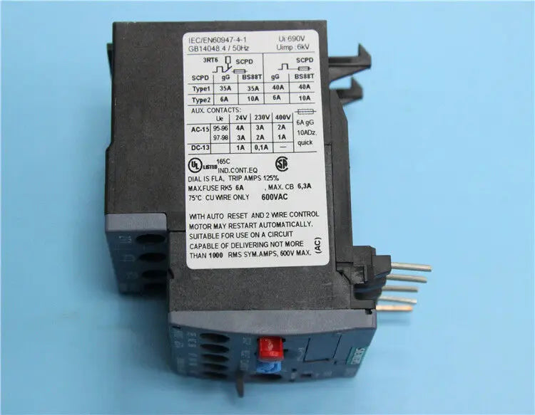 1pc     Siemens  3RU6116-1AB0  1.1-1.6A  Thermal relay  free shipping