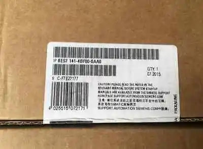 6ES7 141-4BF00-0AA0 6ES7141-4BF00-0AA0 1PC NEW IN BOX Siemens free shipping