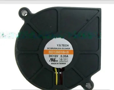 1pc fan new BD126018HB DC12V 0.35A BD126018MB Y.S.TECH