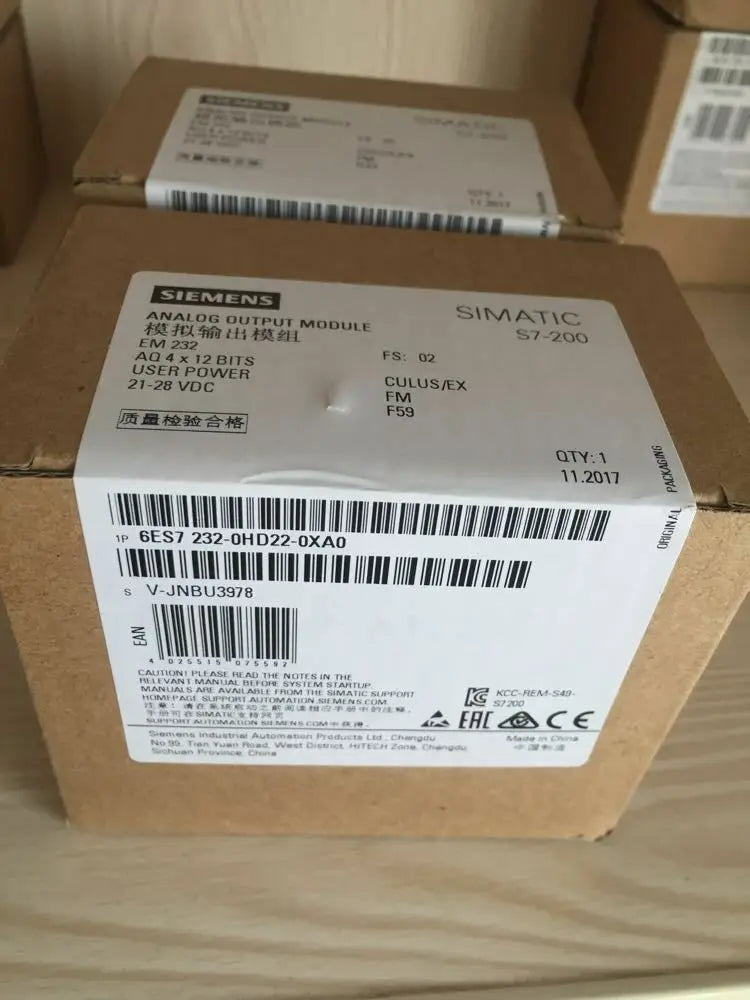1pc      Siemens  6ES7 232-0HD22-0XA0  6ES7232-0HD22-0XA0  free shipping